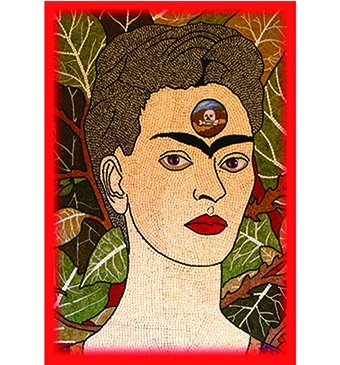 123 Frida en rojo