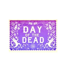 141 Día de muertos papel picado