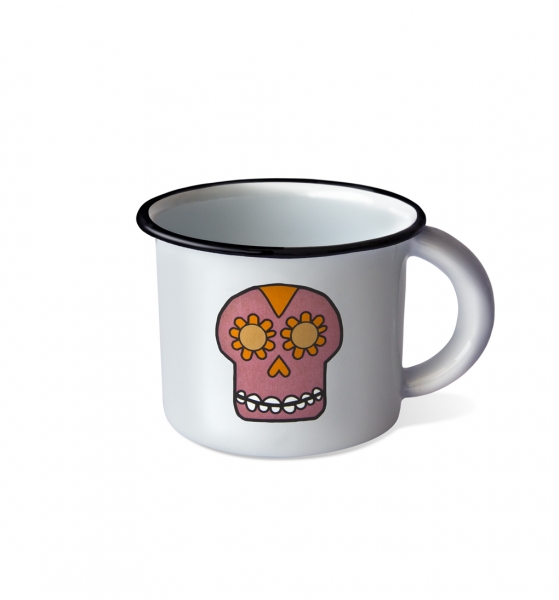 MH 507 Taza Calaca rosa